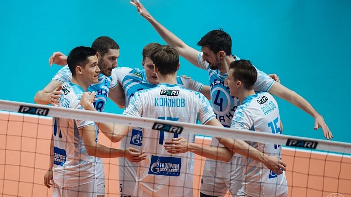 Волейболисты "Зенита" победили "Белогорье" в матче чемпионата России